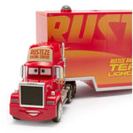 Disney Store Mack Hauler Truck with Die Cast Cars